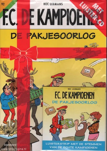 FC De Kampioenen 92 De pakjesoorlog + luisterCD