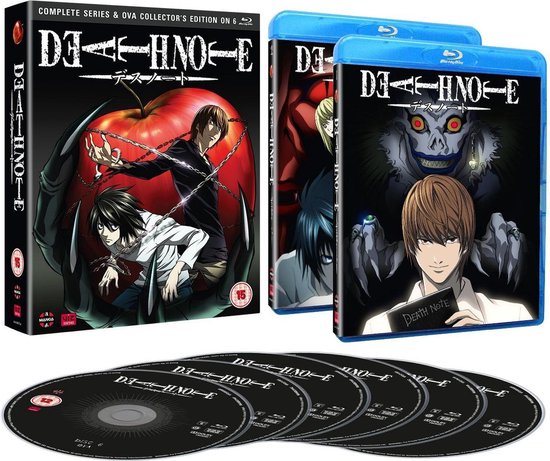DEATH NOTE Complete Series + OVA Blu-ray
