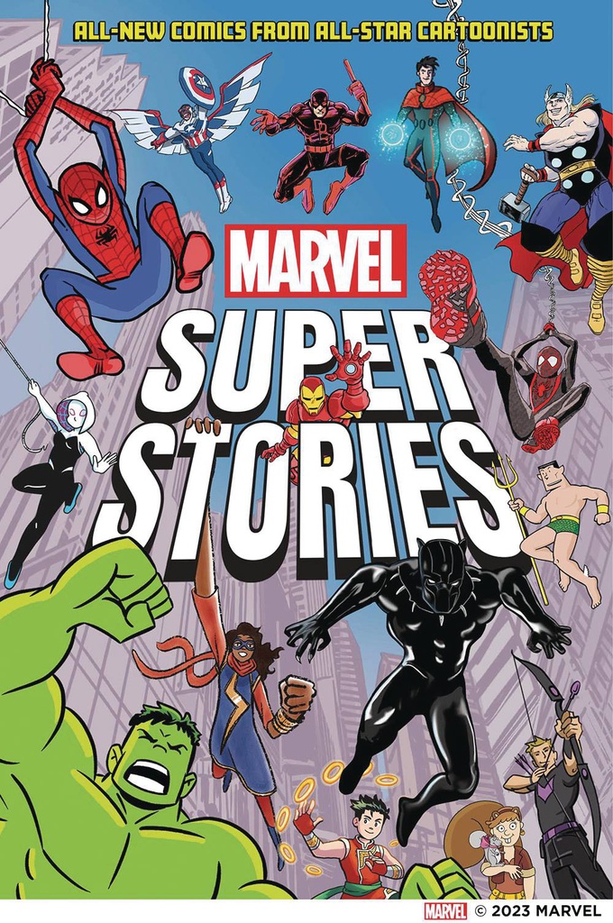 MARVEL SUPER STORIES 1 NEW COMICS ALL STAR CARTOONISTS