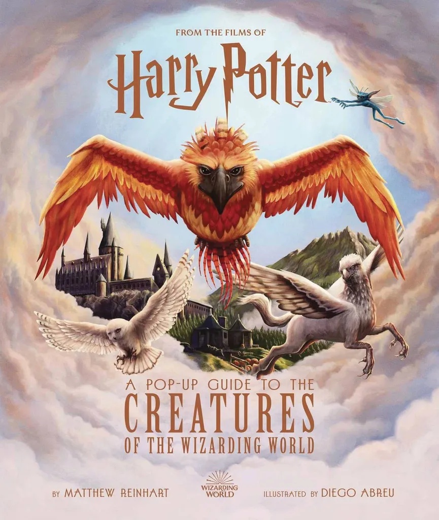 HARRY POTTER POP UP BOOK GUIDE CREATURES WIZARDING WORLD