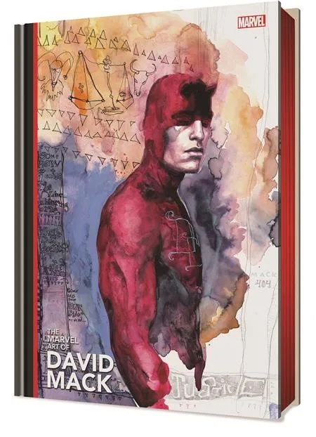 MARVEL ART OF DAVID MACK DIRECT MARKET ED