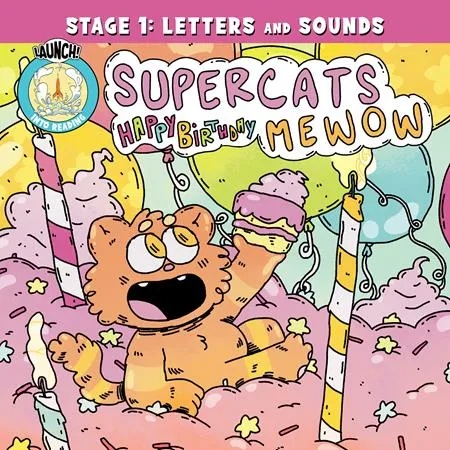 SUPERCATS HAPPY BIRTHDAY MEOW