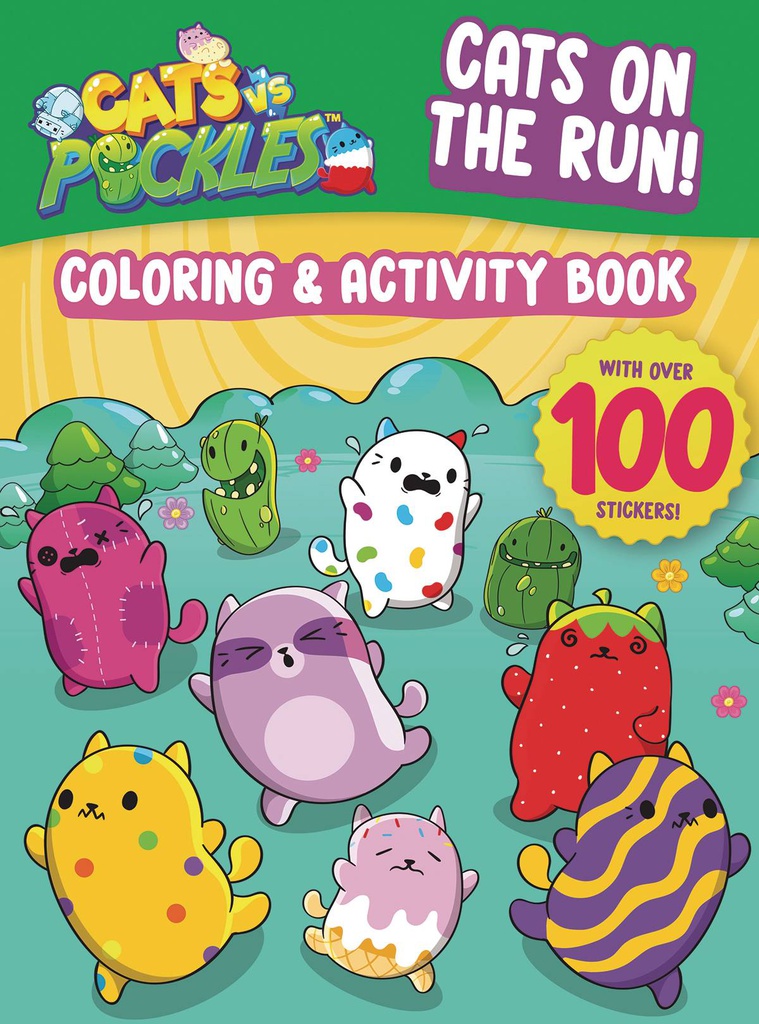 CATS ON RUN COLORING & ACTIVITY BOOK