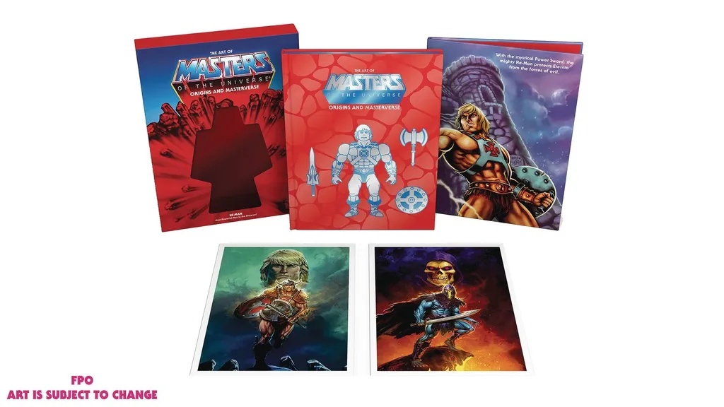 ART OF MASTERS OF UNIVERSE ORIGINS & MASTERVERSE DLX