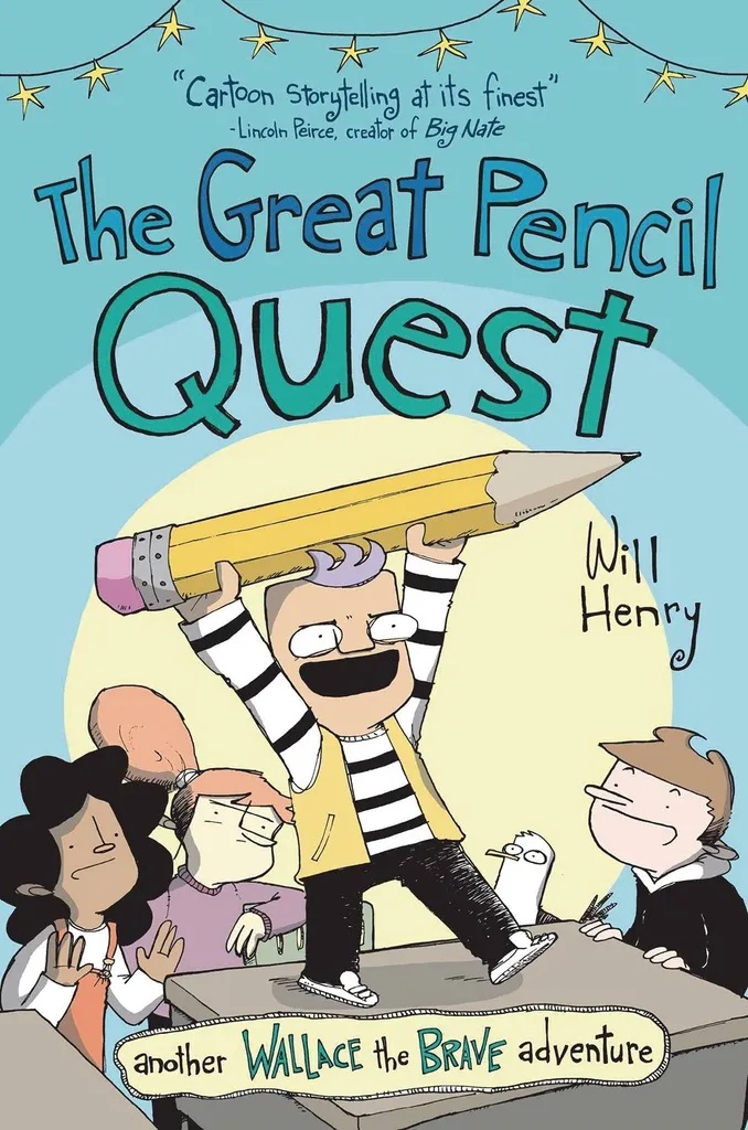 WALLACE THE BRAVE YA 5 GREAT PENCIL QUEST