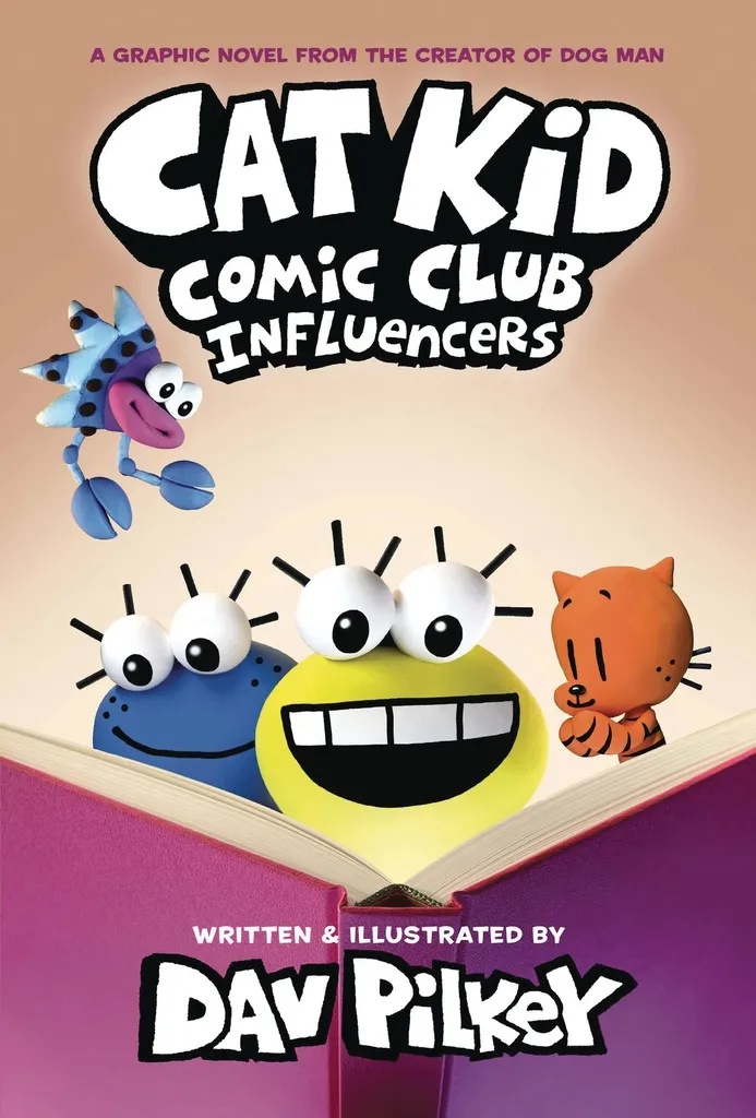 CAT KID COMIC CLUB DUSTJACKET 5 INFLUENCERS