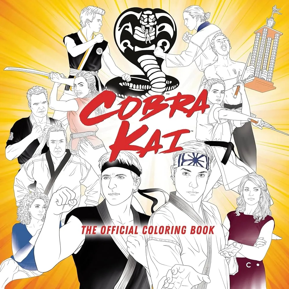 COBRA KAI OFFICIAL COLORING BOOK