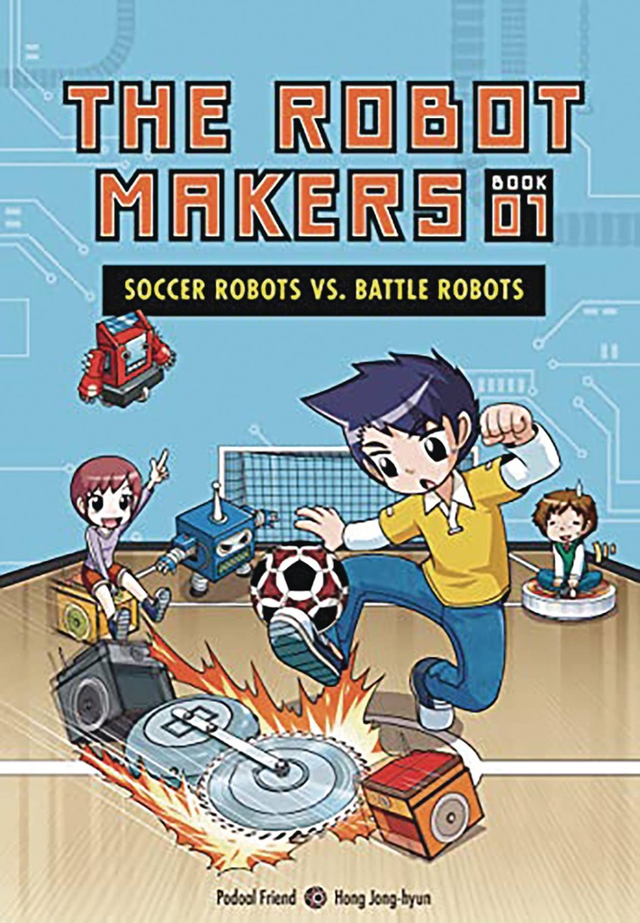 ROBOT MAKERS 1 SOCCER ROBOTS VS BATTLE ROBOTS
