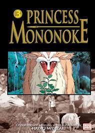 PRINCESS MONONOKE FILM COMIC 3 FILM COMIC