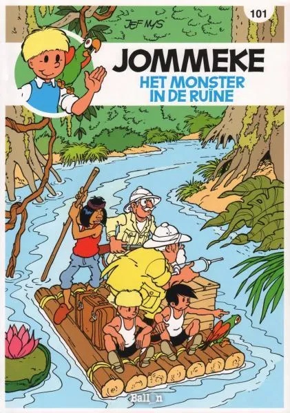 Jommeke 101 Het monster in de ruïne