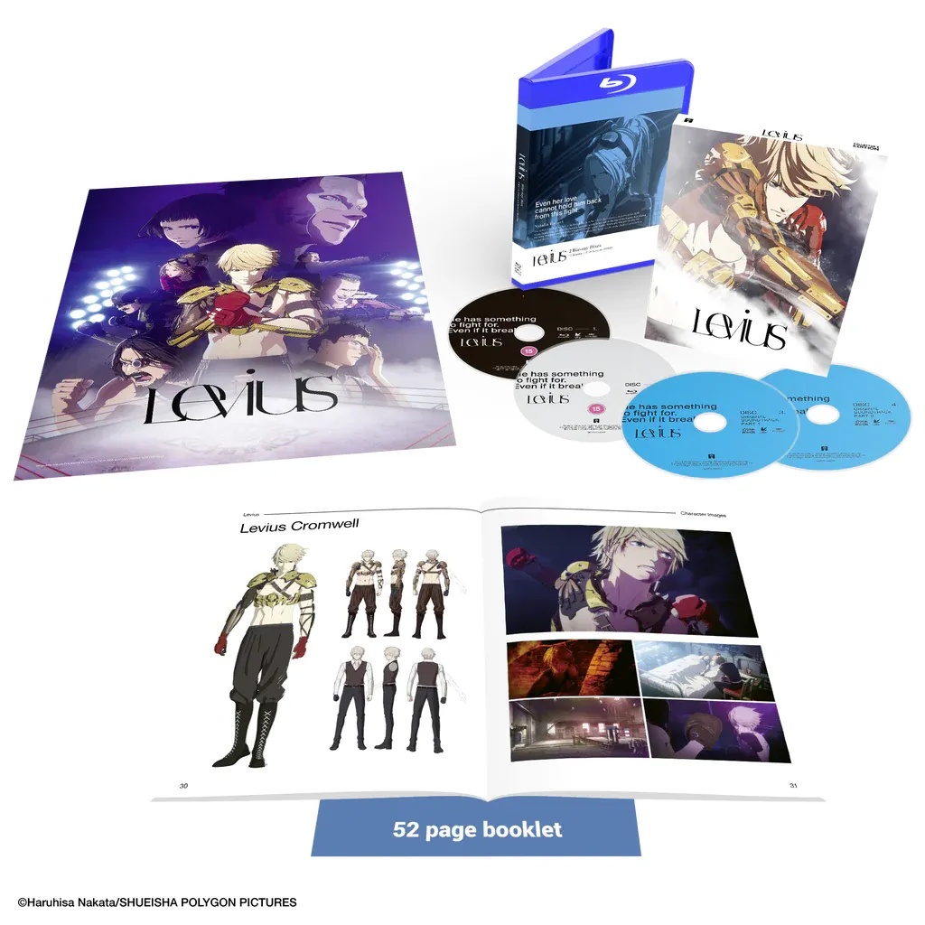 LEVIUS Limited Collector's Edition Blu-ray/CD soundtrack Combi