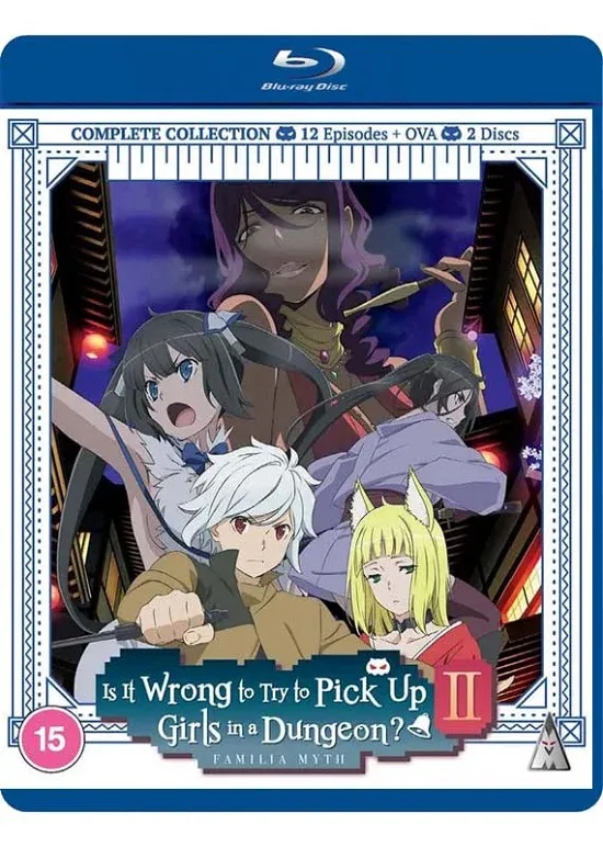 IS IT WRONG TO TRY TO PICK UP GIRLS IN A DUNGEON Season 2 Blu-ray