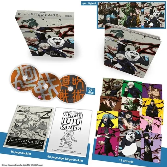 JUJUTSU KAISEN Season One Part 2 Collector's Edition Blu-ray/CD Combi