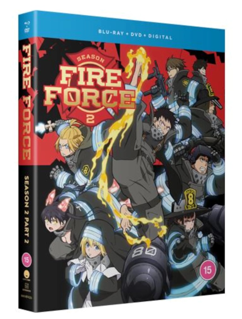 FIRE FORCE Season Two Part 2 Blu-ray/DVD Combi
