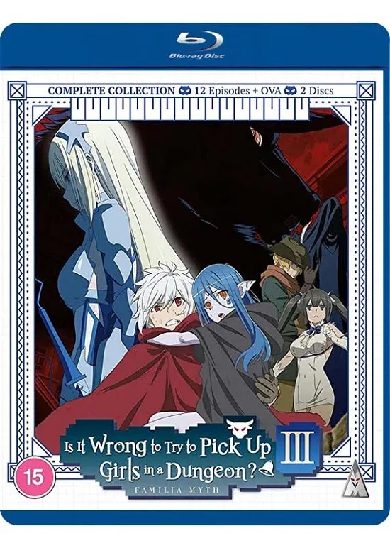 IS IT WRONG TO TRY TO PICK UP GIRLS IN A DUNGEON Season 3 Blu-ray