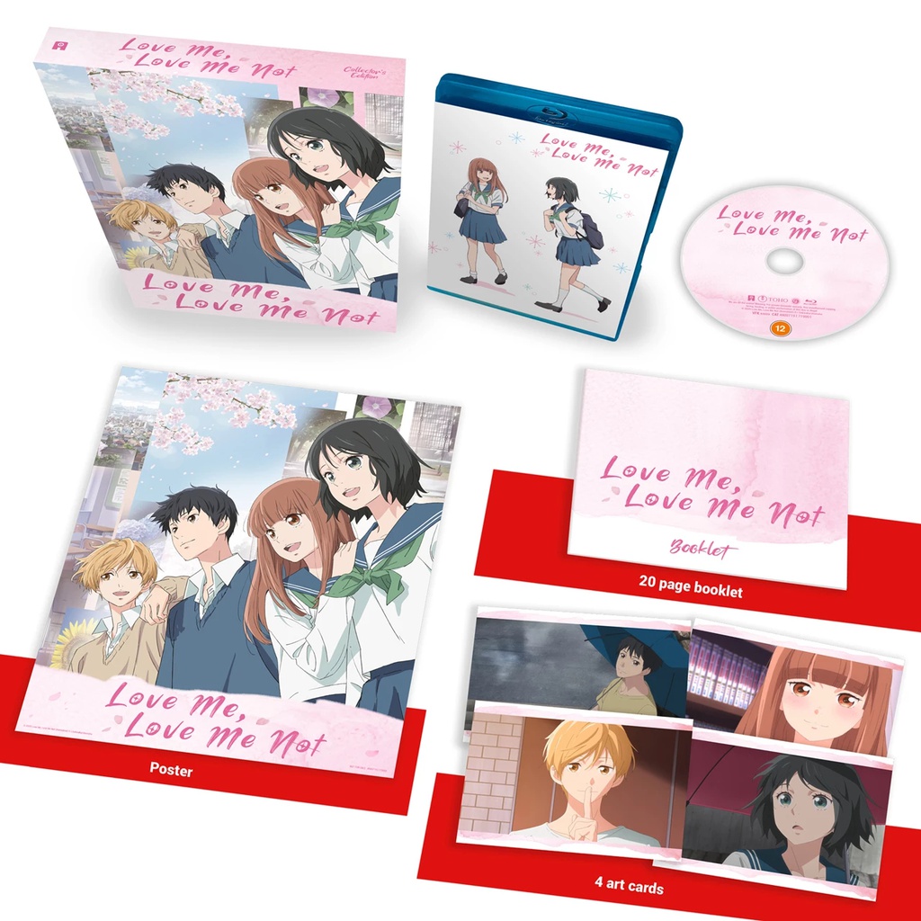 LOVE ME LOVE ME NOT Collector's Edition Blu-ray