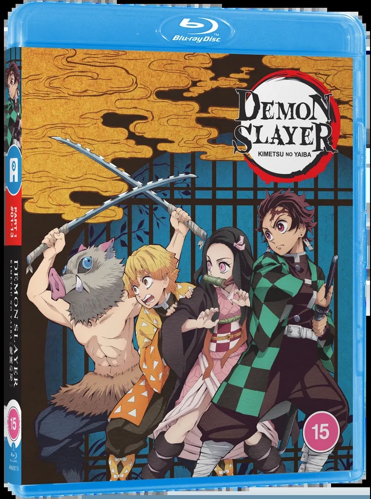 DEMON SLAYER KIMETSU NO YAIBA Part 1 Blu-ray