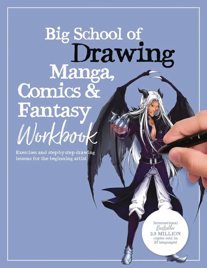 BIGHOOL OF DRAWING MANGA COMICS & FANTASY WORKBOOK