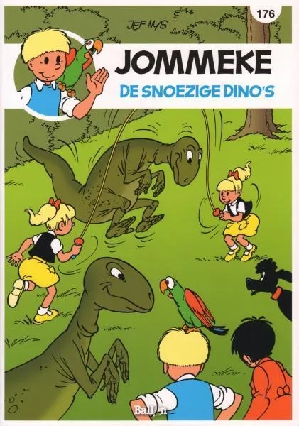 Jommeke new look & feel 176 De snoezige Dino's