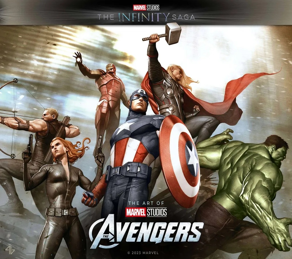 MARVEL STUDIOS INFINITY SAGA AVENGERS ART MOVIE