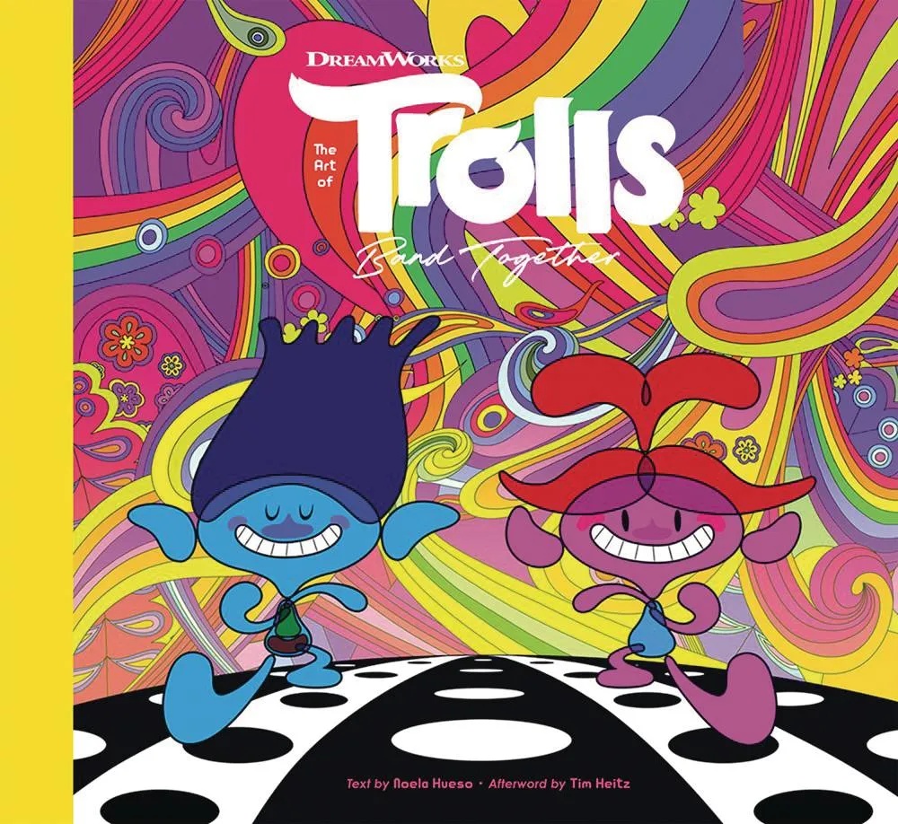 ART OF DREAMWORKS TROLLS BAND TOGETHER