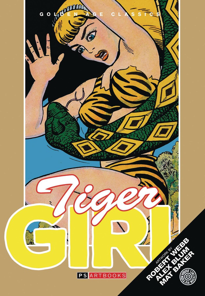GOLDEN AGE FIGHT COMICS FEATURES TIGER GIRL 1