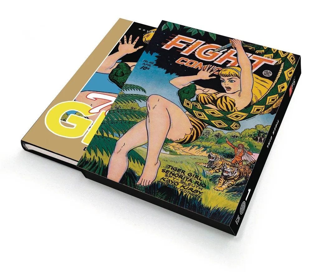 GOLDEN AGE FIGHT COMICS TIGER GIRL SLIPCASE 1