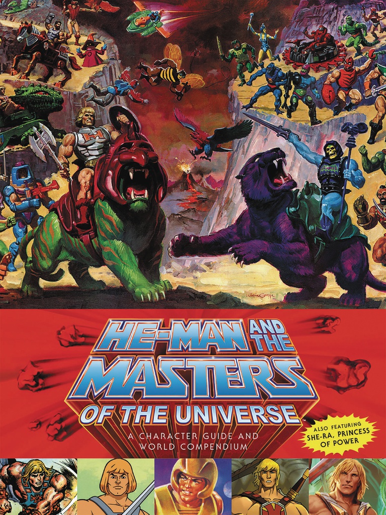 HE-MAN MASTERS UNIVERSE CHARACTER GUIDE WORLD