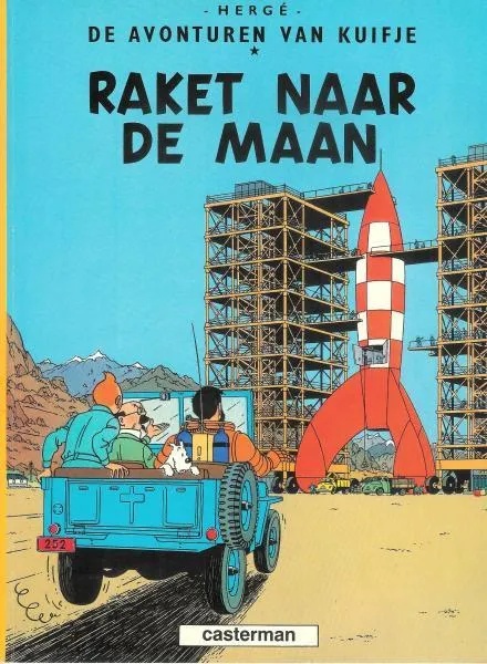 Kuifje 16 Raket naar de maan