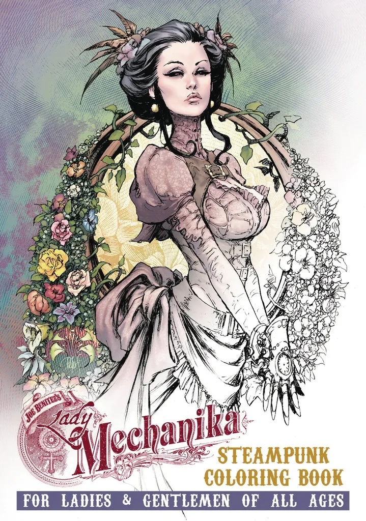 LADY MECHANIKA STEAMPUNK COLORING BOOK 2