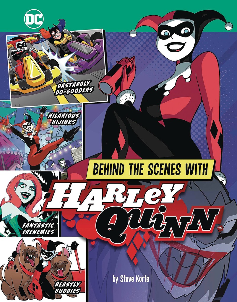 BEHIND THE SCENES WITH HARLEY QUINN