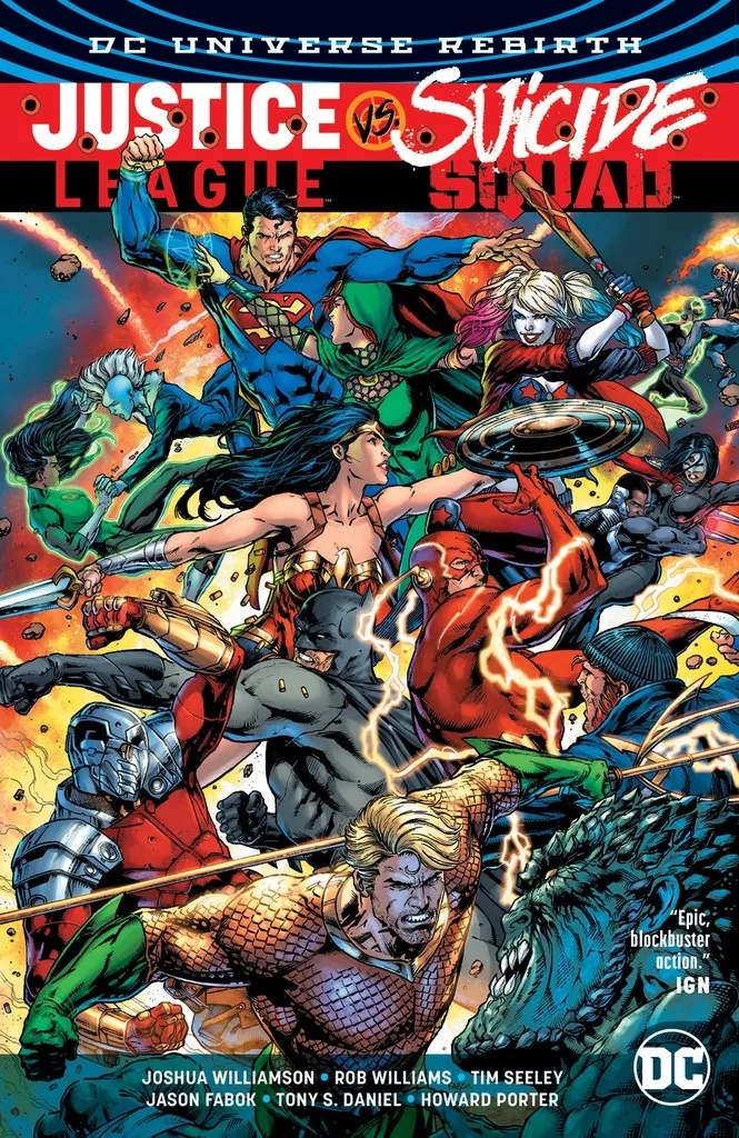 JUSTICE LEAGUE VS SUICIDE SQUAD (REBIRTH)