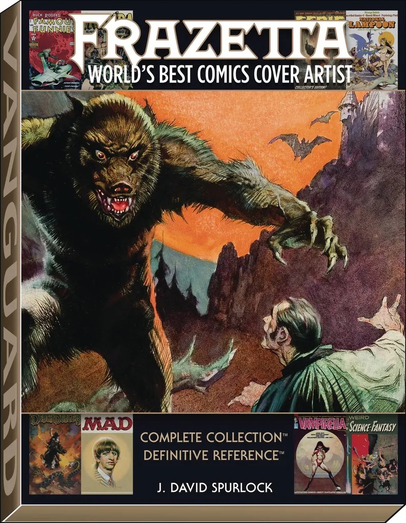 FRAZETTA WORLDS BEST COMICS COVER ARTIST