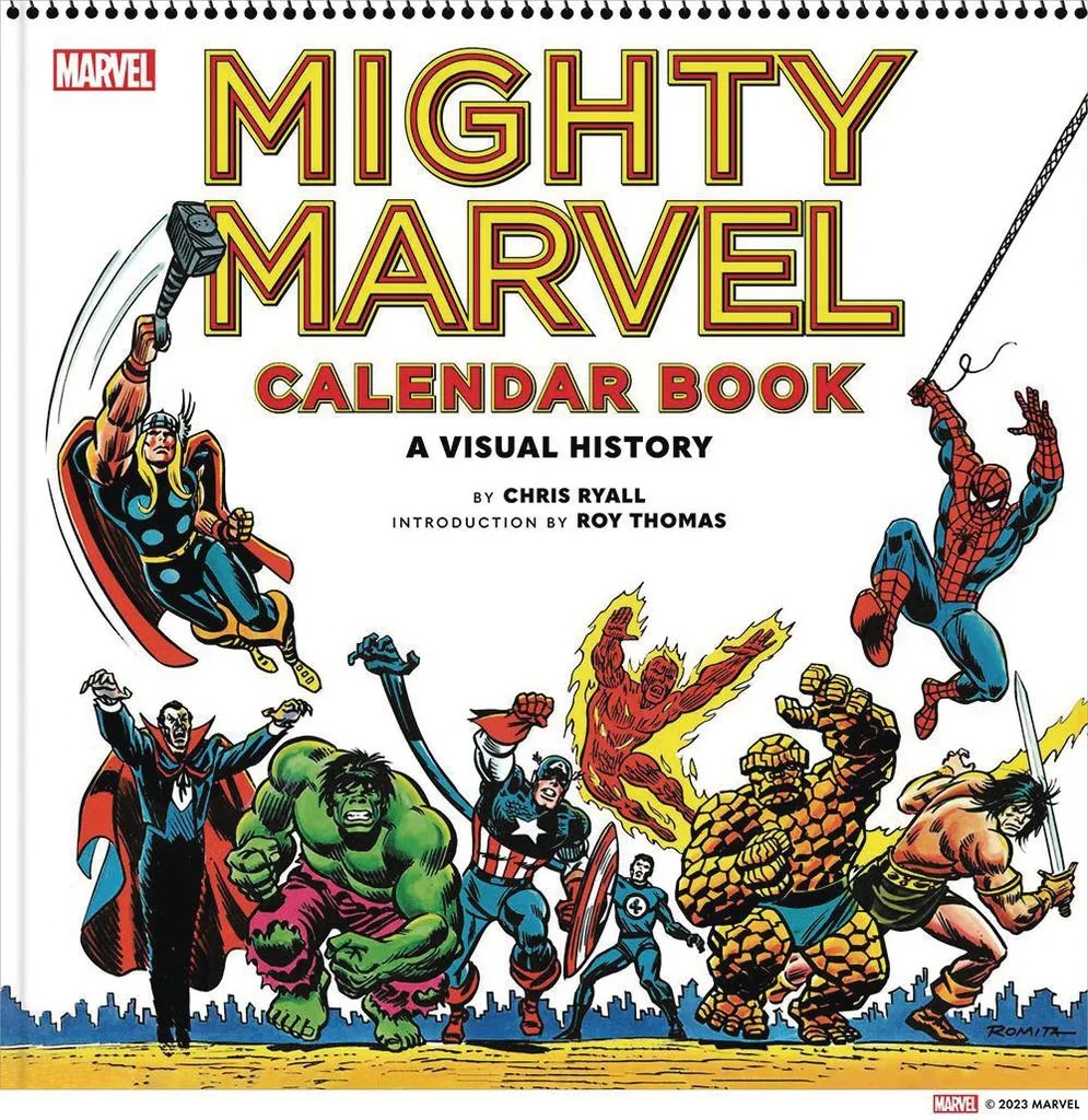 MIGHTY MARVEL CALENDAR BOOK VISUAL HISTORY