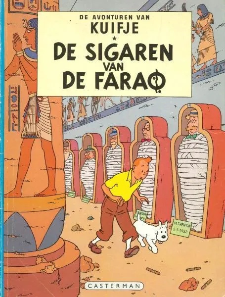 Kuifje 4 De sigaren van de Farao