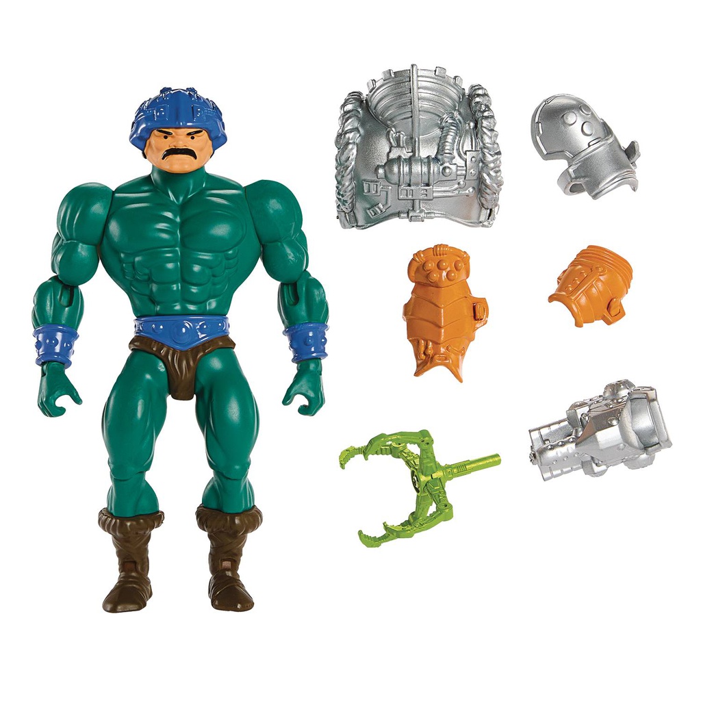 MASTERS OF THE UNIVERSE - ORIGINS - SNAKE ARMOR MAN-AT-ARMS ACTION FIGURE