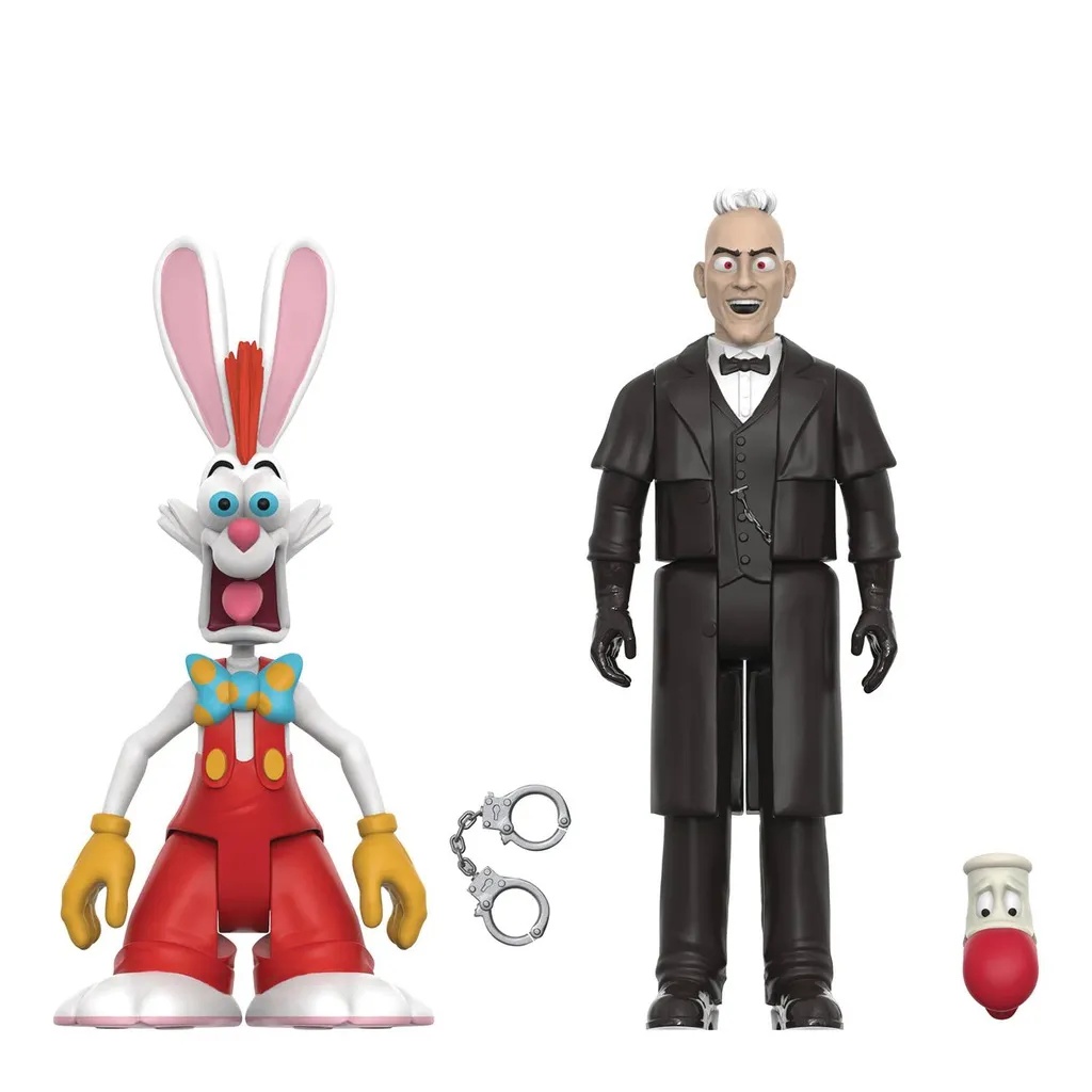 ROGER RABBIT - ROGER RABBIT AND JUDGE DOOM SDCC EDITION ACTION FIGURE 2-PACK