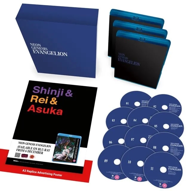 NEON GENESIS EVANGELION Complete Series Limited Edtion Blu-ray