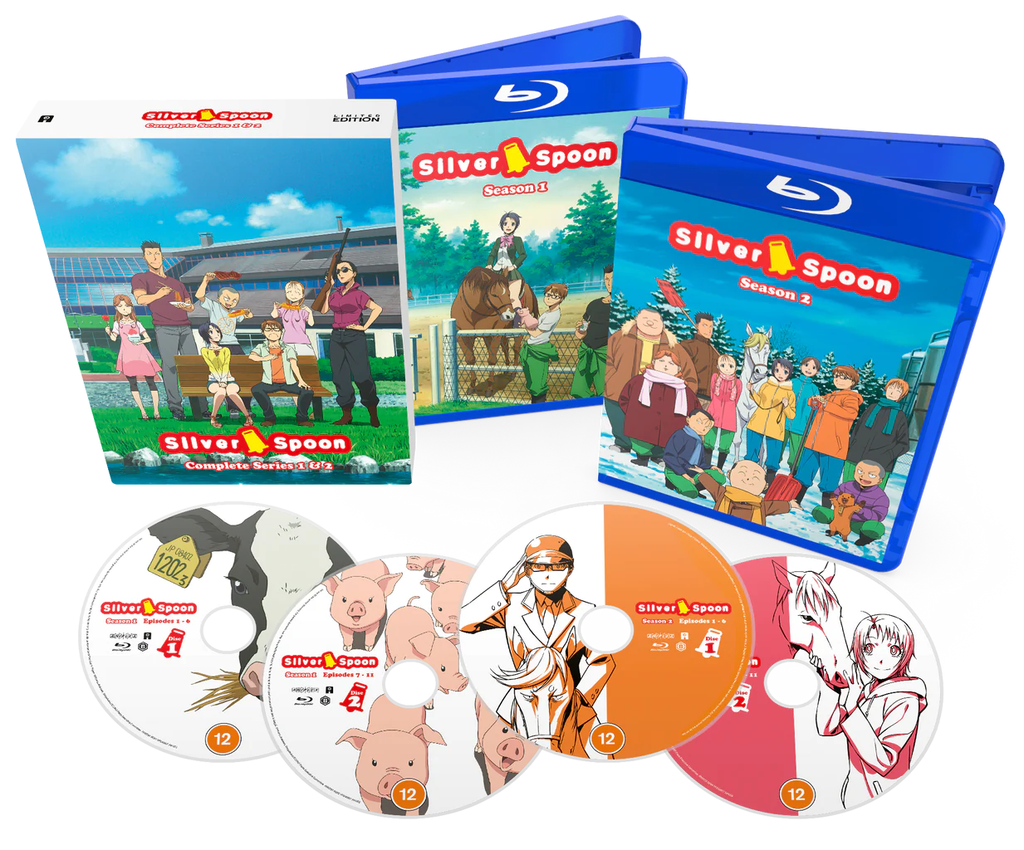 SILVER SPOON Complete Series Collector's Edition Blu-ray