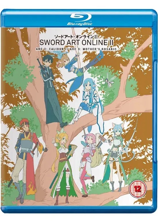 SWORD ART ONLINE Season Two Part 3 Calibur + Mother's Rosario Blu-ray