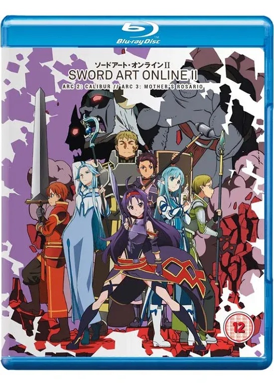 SWORD ART ONLINE Season Two Part 4 Calibur + Mother's Rosario Blu-ray