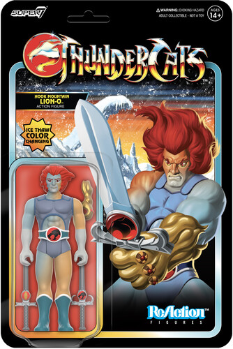THUNDERCATS - WAVE 5 - LION O HOOK MOUNTAIN COLOR CHANGING REACTION FIGURE