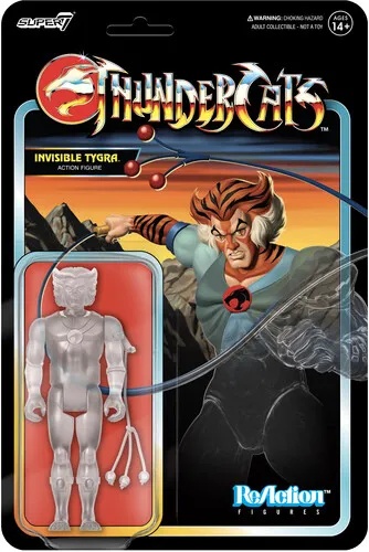 THUNDERCATS - WAVE 5 TYGRA INVISIBLE REACTION FIGURE