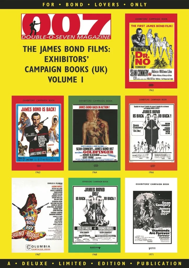 BOND FILMS EXHIBITORS CAMPAIGN BOOKS 1