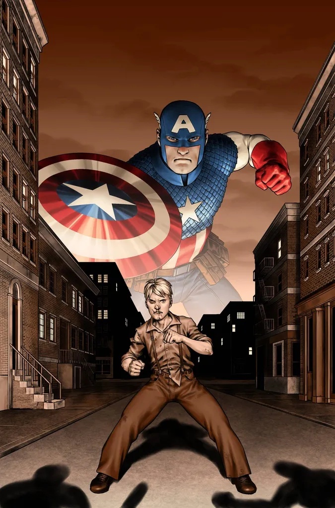 CAPTAIN AMERICA BY J MICHAEL STRACZYNSKI 1 STAND