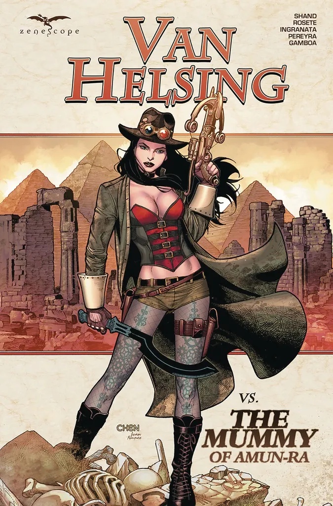 VAN HELSING VS THE MUMMY OF AMUN RA