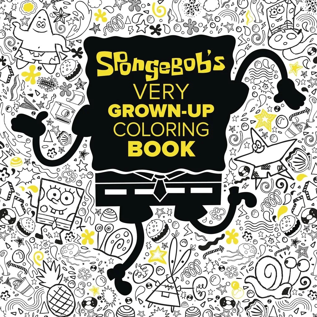 SPONGEBOBS VERY GROWN UP COLORING BOOK