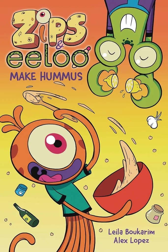 ZIPS AND EELOO 1 MAKE HUMMUS