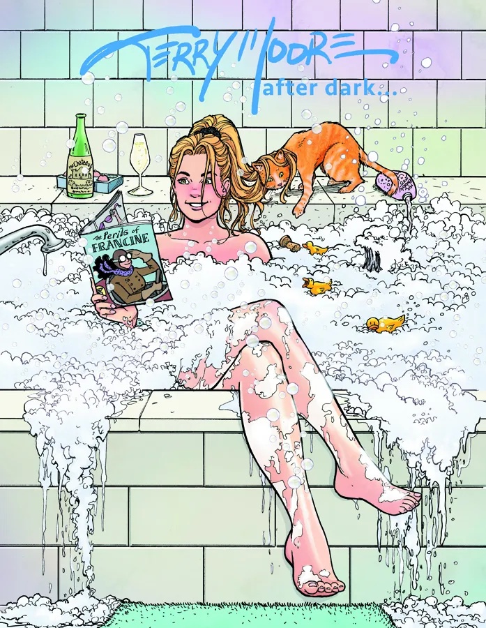 TERRY MOORE AFTER DARK ART BOOK