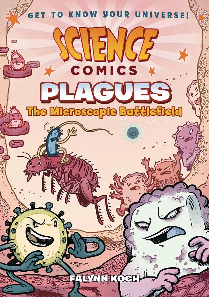 SCIENCE COMICS PLAGUES MICROSCOPIC BATTLEFIELD